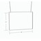 Azar Displays 22"W x 17"H Hanging Poster Frame 172739 - alternate 3